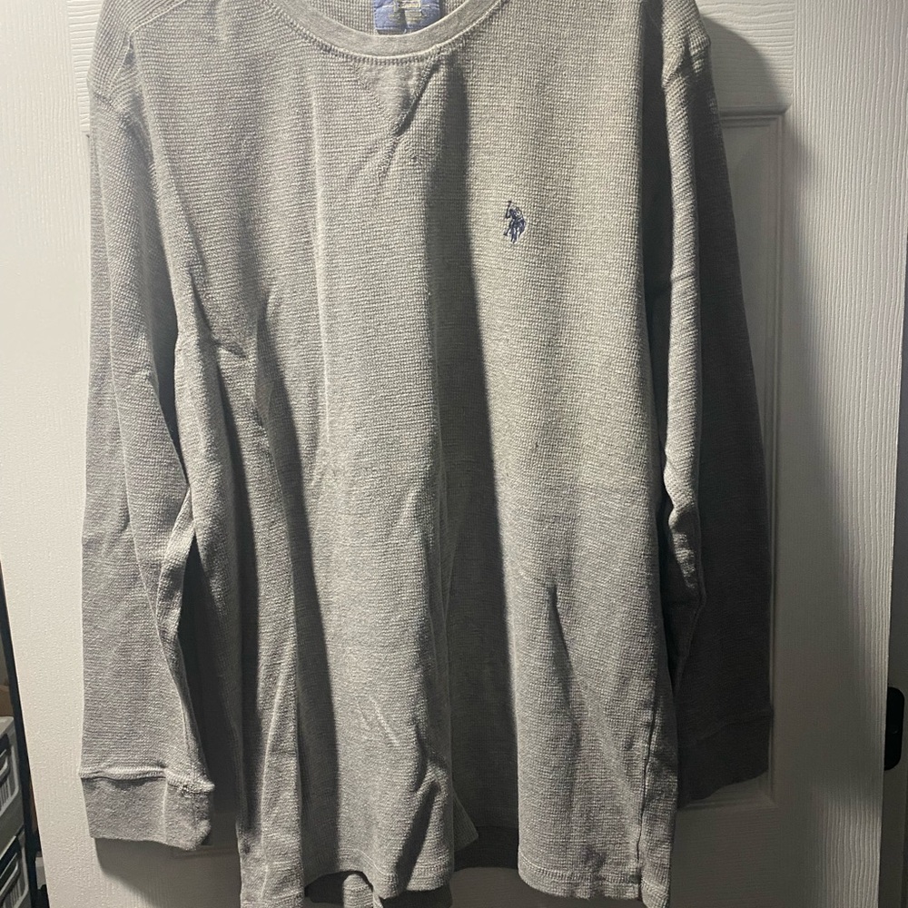 U.S. Polo Assn. Heather Gray Men's Sweatshirt